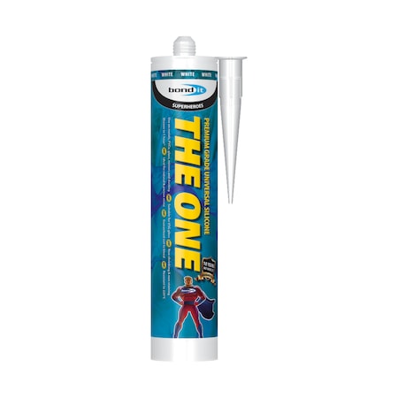 Bond It THE ONE Neutral Curing Silicone Sealant BDGISTWH